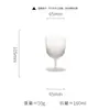 Vaso de Cóctel Escarchado Estilo Japonés, Copa de Cóctel Específica para Bar de Cristal, Copa de Martini Triangular Ultra-Delgada Escarchada con Hielo