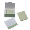 66x 56 Camurça Substituição Facial Camurça Papel Absorvente de Óleo Facial Maquiagem Facial com Espelho Esponja de Pó Papel Absorvente Atacado