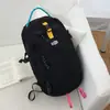 Mochila impermeable de color contrastante ligera transfronteriza casual de gran capacidad para ciclismo bolsa para deportes al aire libre montañismo mochila escolar mujeres