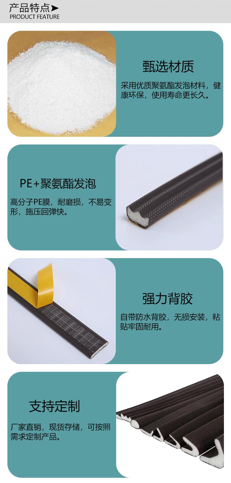 包裹式隔音密封条