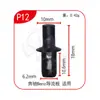 Dinghui Deflector Universal para Coche Clip de Parachoques Flecha de Fijación de Panel de Capó Sujetador de Empuje