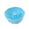Molde Pequeño Redondo de Silicona para Pastel Chiffon Grado Alimenticio Resistente a Altas Temperaturas Caja de Alimentos Complementarios para Niños Suministros para Fiesta de Cumpleaños Infantil