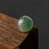 Polvo de Cristal de Fresa Verde Natural Pulsera de Cuentas de Galleta de Fresa Hielo Verde Alto Pulsera Pendientes Accesorios DIY