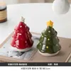 Árbol de Navidad Creativo Portapalillos de Dientes de Alto Valor Lindo Dispensador de Palillos Uso en Casa Caja de Almacenamiento de Bastoncillos de Algodón para Hilo Dental Palillos