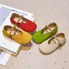 Zapatos Mary Jane de mujer de una sola tira, colección primavera/otoño 2026, zapatos planos cómodos, zapatos retro de abuela, mocasines literarios estilo bosque