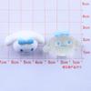 Bonito animal cabeça grande luminosa diy creme cola caso de telefone pingente hairpin jóias resina acessórios atacado