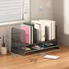 Prateleira de Armazenamento de Mesa Prateleira de Armazenamento de Documentos Material de Escritório Caixa de Documentos Multicamadas de Grande Capacidade Organização de Arquivos de Dados A4