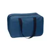 Bolso Cruzado de PU, Neceser para Mujer, Bolso de Mano Portátil, Bolsa Impermeable para Artículos de Tocador de Cuidado de la Piel, Bolso de Gran Capacidad, Bolsa de Viaje