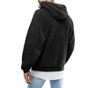 Moletom com Capuz Masculino Plush e Veludo Europeu e Americano para Outono e Inverno da Aliexpress Cross-Border Wish2025
