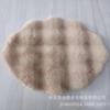Almofada Plush Nórdica Gorda para Sofá, Escritório, Cadeira de Jantar Antiderrapante, Tapete Espesso de Imitação de Pelo de Coelho, Almofada de Inverno Quente para Animais de Estimação