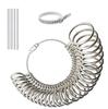 Traje de medición de anillos USUK Código de anillo de EE. UU. Barra de fijación de anillo Cinturón de anillo Herramienta de corrección de tamaño estándar
