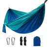 Hamaca ultraligera para exteriores, portátil, antivuelco, resistente, de tela de paracaídas, para acampar, doble