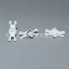 Adequado para Audi A4La6Lq3Q5A4A6Rs6S6Sq5 Tira de Acabamento do Teto Canaleta do Vidro da Janela Lateral Tira de Vedação Clipe