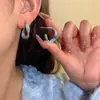 Pendientes de plata de ley S925 estilo coreano de lunares con lazo 2026 nuevos de moda populares versátiles de alta gama hermosos pendientes para mujer