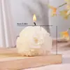 Vela Perfumada con Forma de Corazón y Rosa para el Día de San Valentín Ins Velas Hechas a Mano con Forma de Corazón y Rosa Decoración Creativa para el Hogar