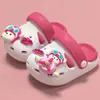 Pantuflas infantiles Oso Pequeño para uso interior en verano, antideslizantes para bebés y niños pequeños, sandalias para niñas de 1 a 8 años, zuecos para niños