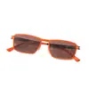 Óculos de Sol Unissex de Outono Estilo Ic Fronteiriço Moda Masculina Duas Cores Óculos para Uso Externo Feminino Metal Retrô Óculos de Sol de Alta Qualidade