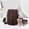 Bolsa Retro para Teléfono Móvil para Mujer, Nuevo Estilo Cruzado Primavera y Verano, Bolso Pequeño Versátil de Nicho de Gran Capacidad, Bolso Cruzado Pequeño Ligero de Moda para Mujer