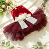 PETCIRCLE Ropa para Mascotas Perros Pequeños Cachorros Mascotas Lindas Temperamento Princesa Lujo Ligero Estilo Socialité Vestido de Novia Marilyn Monroe