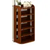 Zapatero de madera maciza para entrada de casa, pequeño, estrecho, simple, zapatero de almacenamiento interior, ahorrador de espacio para pasillo