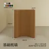 Biombo de papel moderno minimalista para sala de estar, oficina, salón de belleza, pared de fondo plegable móvil para sala de transmisión en vivo