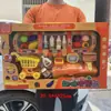 Juguete de juego infantil simulación de comida cocina caja registradora accesorios traje niñas instituciones de formación caja de regalo al por mayor