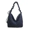 Moda de Invierno Bolso de Hombro Único para Debajo del Brazo para Mujer 2025 Nuevo Bolso de Algodón Acolchado Gran Capacidad Bolso Tote Cruzado para Viajar