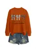 Fútbol es mi favorito Amazon Wish sitio independiente moda casual versátil sudadera para mujer
