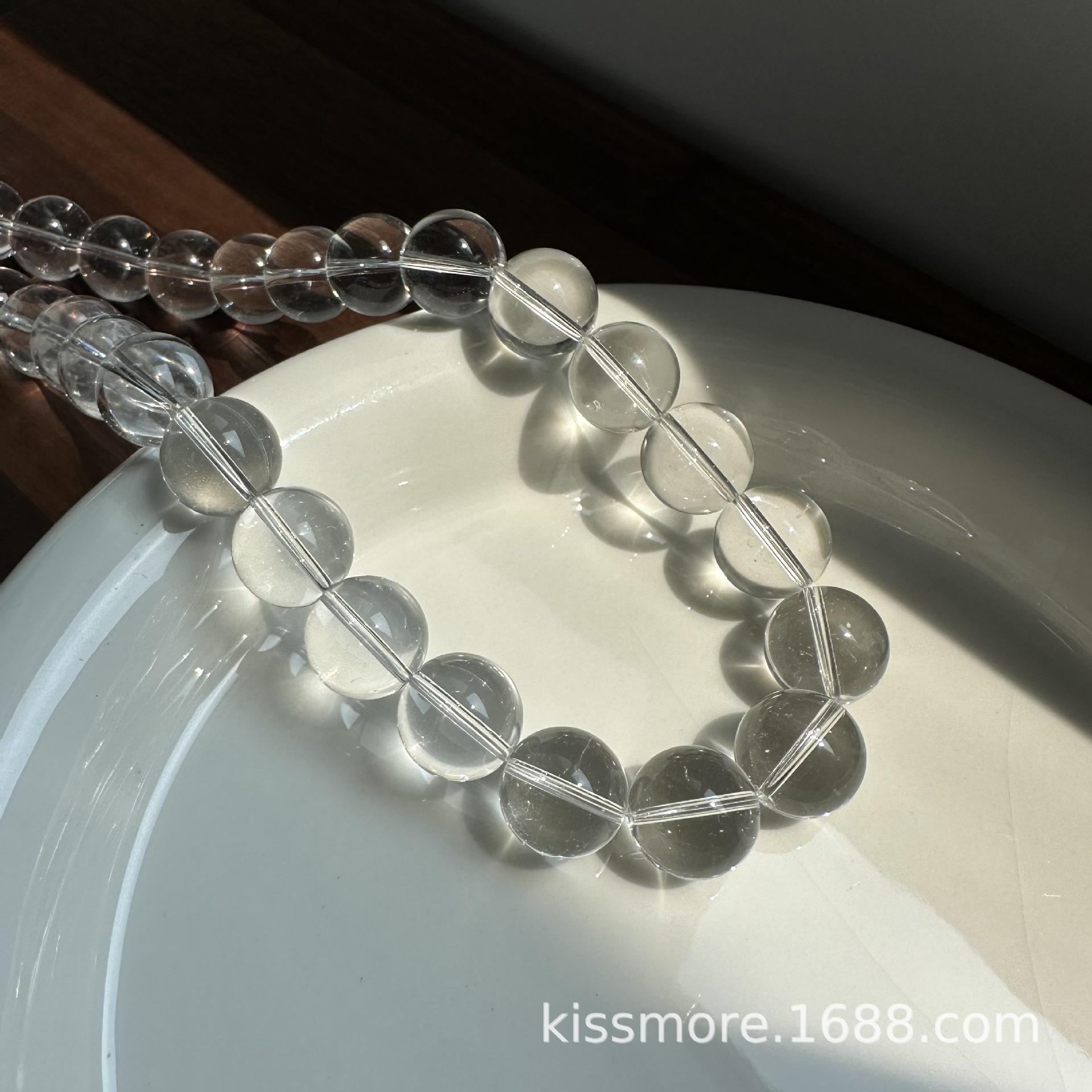 半球磁铁白水晶圆珠项链3.jpg