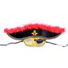 Cosplay Halloween Sombrero pirata Accesorios Cuchillo pirata caribeño Bandera pirata Cabo de Hornos Máscara de ojo de cuerno