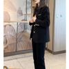 22929 belleza grande según edge 2023 otoño e invierno Nueva Moda solapa manga larga traje leggings Mujer estilo occidental delgado