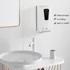 Dispensador de Sabonete Líquido para Mãos sem Toque Montado na Parede 900ml Máquina Automática de Spray Sanitizante em Espuma para Banheiro Comercial e Mãos Públicas