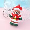 Nuevo llavero navideño, oso navideño, árbol navideño, muñeco de nieve, bolso colgante, pequeño regalo navideño.
