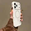 Nueva Funda Magnética de Silicona Líquida Adecuada para Apple 18 Pro Max, Funda Protectora para iPhone 17 de Cobertura Total con Tacto de Piel