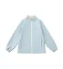 Otoño e Invierno 2025 Nuevo Estilo Cuello Alto Cremallera Delgado Cortavientos Ropa de Trabajo para Pareja Ropa Grupal para Exteriores Ropa de Trabajo Ropa de Clase Chaqueta