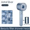 Boquilla de ducha rociadora transfronteriza calentador de agua doméstico fuerte gran salida de agua calentador de baño de baño cabezal de ducha con filtro