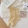 Novas Meias Femininas com Felpa Atoalhada, Meias de Toalha Grossas de Inverno, Meias Versáteis, Meias Quentes de Algodão, Meias de Cano Médio para o Inverno