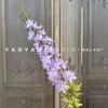 1.1m Delphinium Violeta Arreglo Floral para Salón de Bodas Flor Artificial Alta Decoración para el Hogar Bodas Flores Artificiales