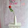 Fabricante Venta al por Mayor Flor Individual de Seda Simulada Flor de Boda Exhibición Floral Flor Decorativa Arreglo Creativo de Rosa Grande