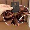 Elegância Preguiçosa Estilo Francês Veludo Retro com Acabamento Scrunchie de Alta Qualidade Elástico Trendy para Rabo de Cavalo Acessório de Cabelo