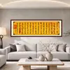 Chamada de Despertador Boas Palavras Novas Perspectivas da Vida Chinesa Pinturas de Caligrafia Sala de Estar Sala de Chá Escritório Pintura de Decoração de Parede Pintura Autoadesiva
