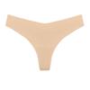 Esportes Yoga Estilo Sexy Feminino Roupa Íntima Seda Gelo Roupa Íntima Sem Costura Alças Finas Transfronteiriça Europeia e Americana Tamanho Grande Calcinha T em Forma de T
