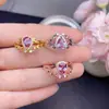Anillo Alexander de Plata de Ley S925 Retro Europeo y Americano Cultivado en Laboratorio para Mujer Doble Capa Diseño de Nicho Simple