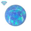 Huagang gema redonda plana OPAL imitação OPAL pedra nua pedra sintética artificial OP06