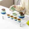 Set de Té Rápido para Viaje Shanhaixing Kit Portátil para Acampada al Aire Libre, Uso en Coche, Eventos de Negocios y Regalos de Empresa