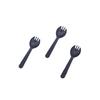 Garfo Colher de Sobremesa para Bolo Descartável Plástico Espessado Talheres para Levar Colher Garfo Colher para Iogurte Sorvete Frutas