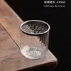 Recipiente de Agua de Vidrio Estilo Japonés con Tapa, Esterilla para Lavar el Té, Tazón de Té para Aguas Residuales, Accesorios para Ceremonia de Té Kung Fu