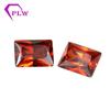 Linha quadrada longa zircônia colorida pedra nua tansan Branco laranja marrom joia acessórios de pedra principal diamante nu atacado