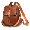 2026 Mochila Nueva Estilo Coreano Piel Suave para Mujer Moda Gran Capacidad Mochila Bolsa de Viaje Casual Trendy Estudiante Bolsa Escolar