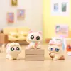 Novo Mini Ornamento de Micro Paisagem para Desktop Feijãozinho Siamês Série Rosa 2 Caixa Surpresa Figura Decorativa Criativa